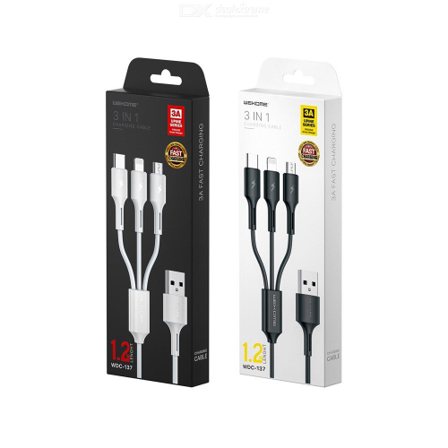Cable multiplataforma 3 en 1 WDC-103TH