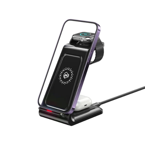 Cargador inalambrico 3 en 1 WP-U68