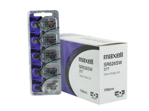 Batería maxell  SR 626SW 377