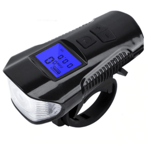 Kit de linterna y bocina para bicicleta FY-317