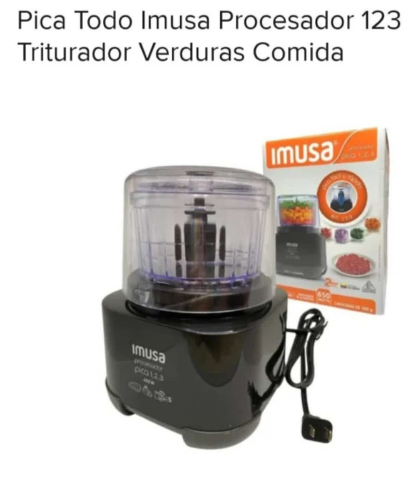 picadora imusa 3,2,1