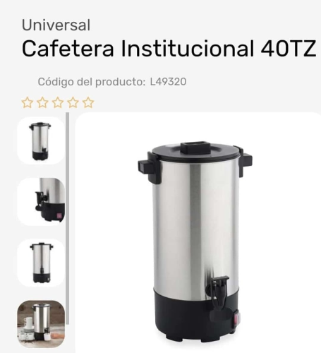cafetera institucional universal