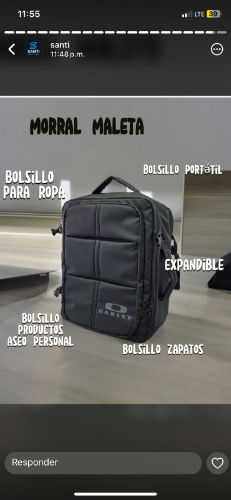 bolso morral oakley