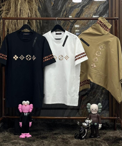 camiseta cafe en tela fria
