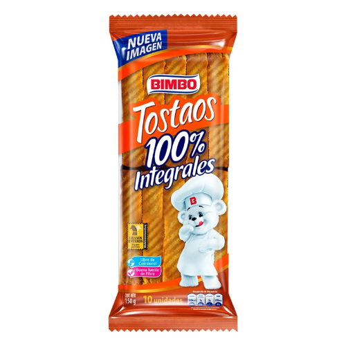 Tostados bimbo integrales