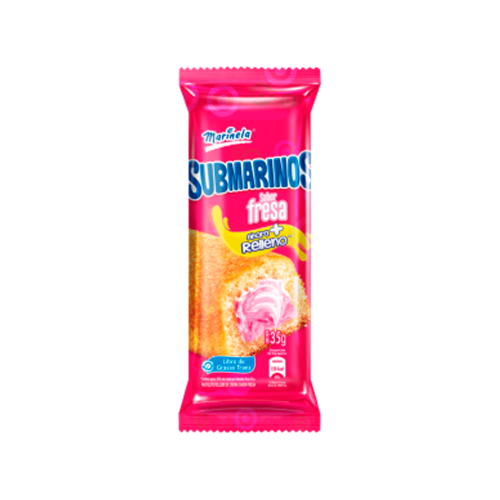 Submarino de fresa
