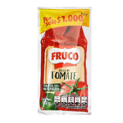 Salsa de tomate Fruco - 85gr