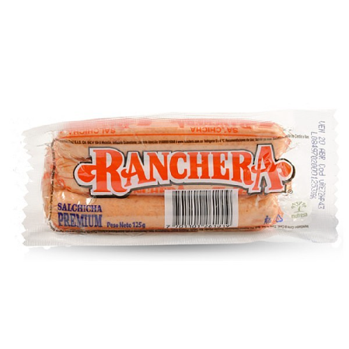 Salchicha ranchera x5 115gr