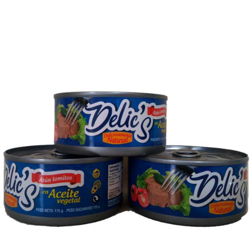 Atún lomitos delic's aceite