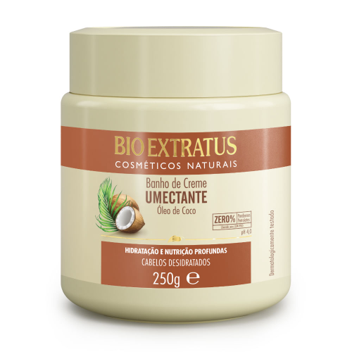 Mascara Bio Extratus Banho de Creme Umectante 250g