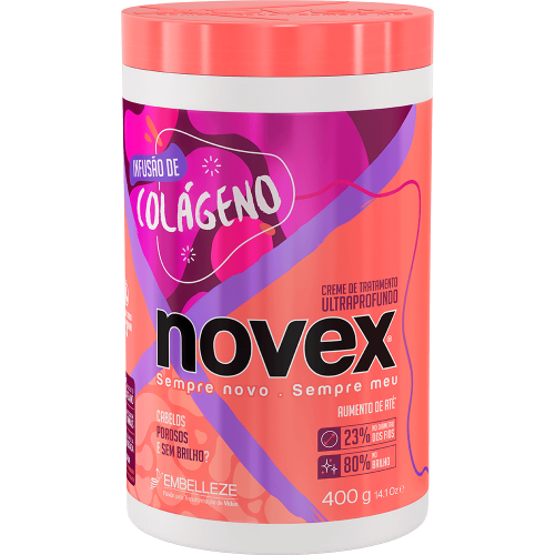 Mascara Novex Infusao de Colageno 400g