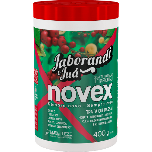 Mascara Novex Jaborandi e Jua 400g