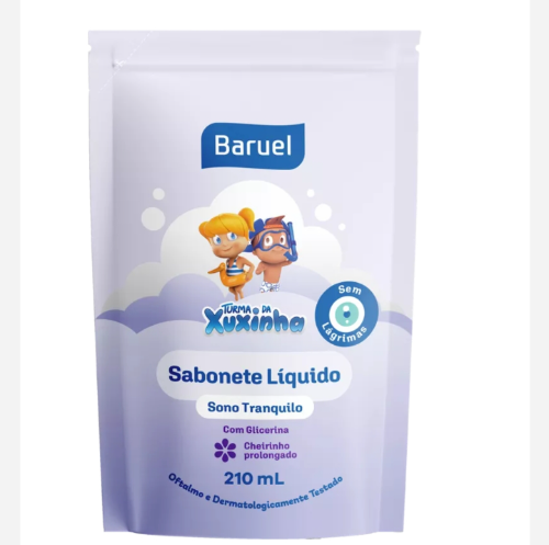 Sabonete Xuxinha 210ml Líquido Sono Tranquilo Refil