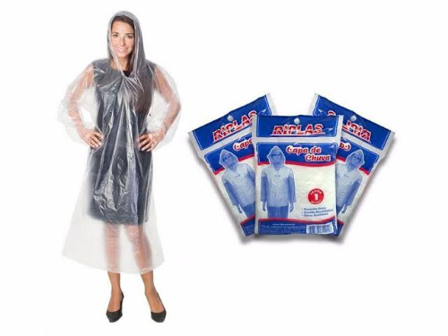 Capa de Chuva Transparente