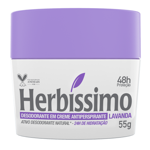 Desodorante Creme Lavanda Herbissimo 55g