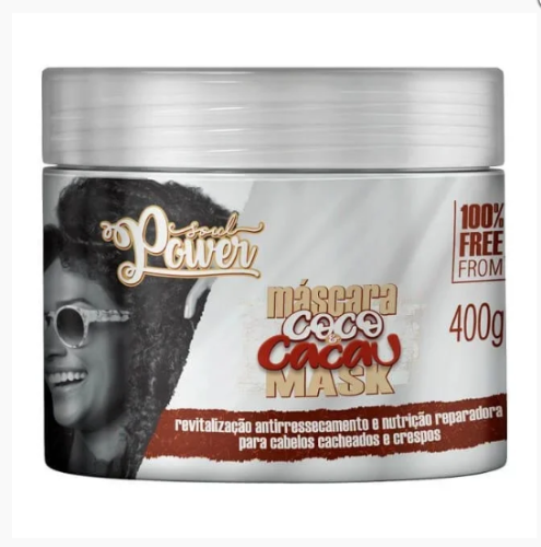 Mascara Soul Power Coco e Cacau 315ml