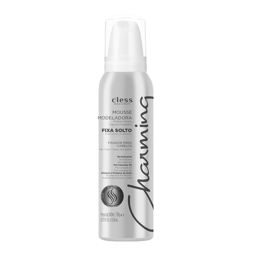 Mousse Modeladora Charming Fixa Solto 140ml