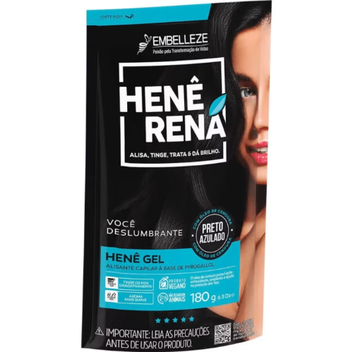 Hene Rena Preto Azulado 180g