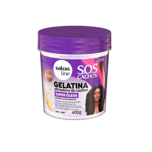 Gelatina Salon Line SOS Super Oleos 400g