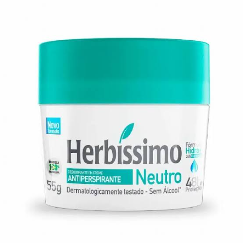 Desodorante Creme Neutro Herbissimo 55g