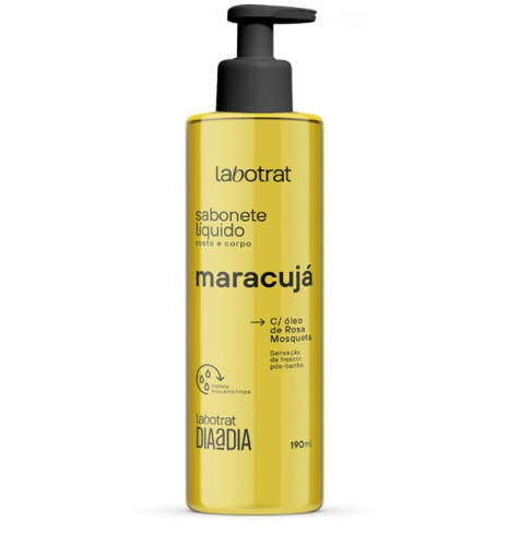 Sabonete Liquido Labotrat Rosto E Corpo Maracuja 190ml
