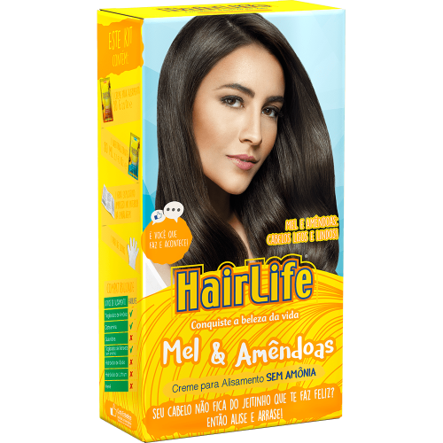 Alisante Hair Life Mel e Amendoas 160g