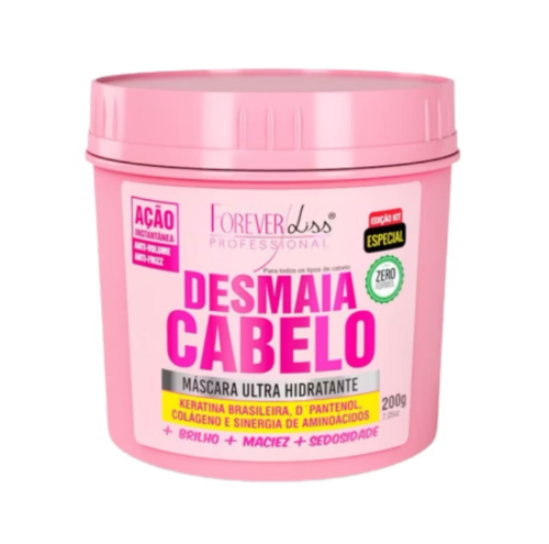 Mascara Forever Liss Desmaia Cabelo 200g