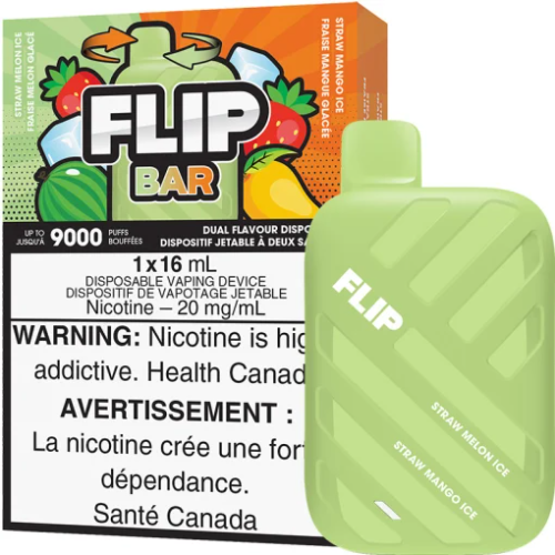 Flip Bar straw melon ice - straw mango ice