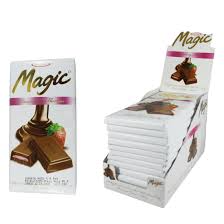 CHOCOLATINA TABLETA MAGIC FRESA x 960 G adro