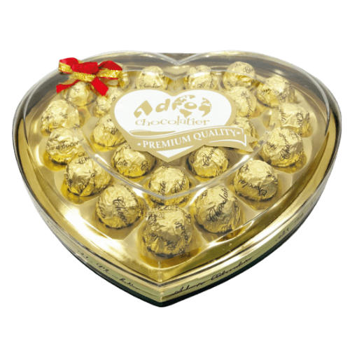 chocolate adro T24 GOLDEN CORAZÓN x 300 G