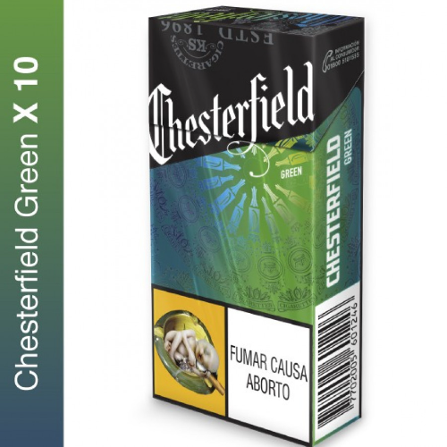 Chesterfield green x10u