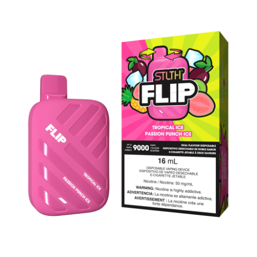 FLIP BAR TROPICAL ICE AND PASSION PUNCH ICE