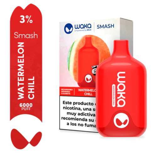 waka watermelon chill 6 mil puff
