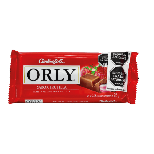 TABLETA ORLY FRESA x 115 G / adro