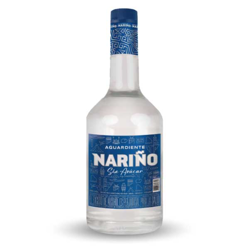 Aguardiente Nariño sin azucar 750ml botella