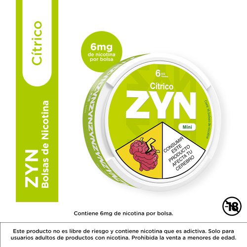 Zyn Citrico 6 mg