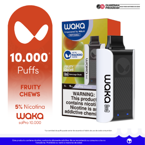 waka fruty chews 10mil puff