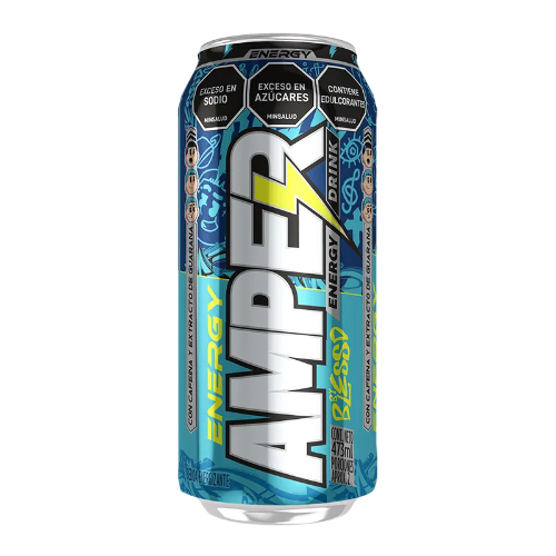 Bebida Energizante Amper Blue Lata x 473 ml