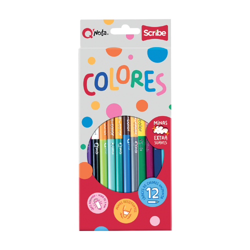 Colores Q'nota Scribe 12/24 Doble Punta