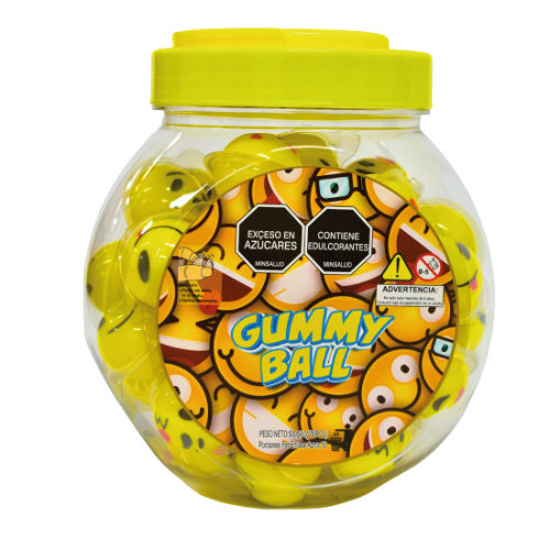 GOMA BOLA EMOJI x 10G | Adro