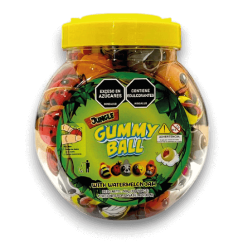 GOMA BOLA JUNGLE 10 g adro