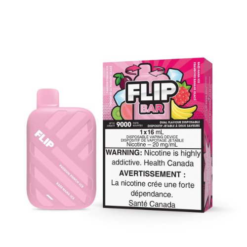 Flip Bar 9000 Passion Punch Ice And Razz Nana Ice