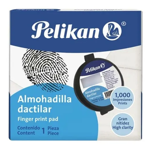 Huellero Dactilar Pelikan Negro X1 Unidad