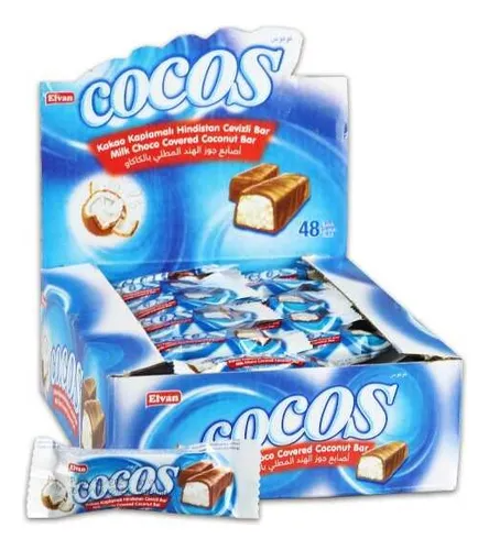 Barra De Chocolate Cocos Elvan