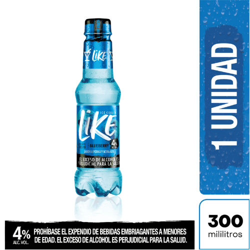 Aperitivo Like Blueberry Pet 300ml