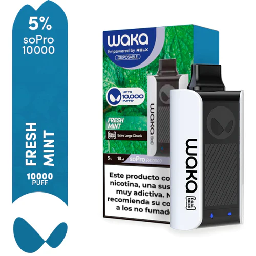 waka mint fresh 10mil puff