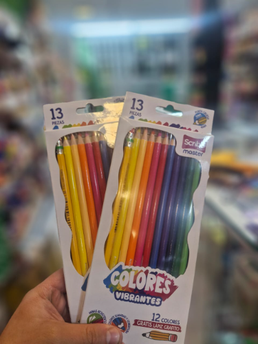 colores scribe master x13piezas