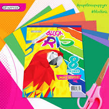 PAPPYER BLOCK IRIS CARTA 8 COLORES