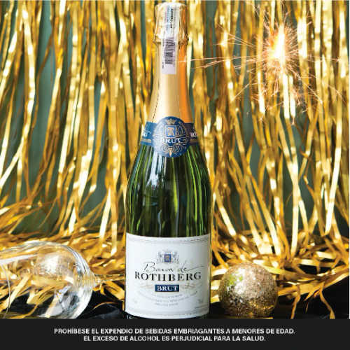VINO ESPUM BARON ROTHBERG BRUT 750 ML