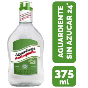 Aguardiente Antioqueño Verde 375ml